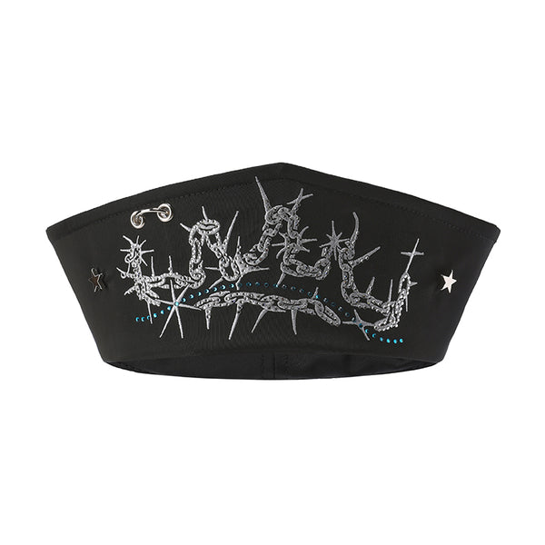 GENZERO Diamond embroidered crown fisherman's hat