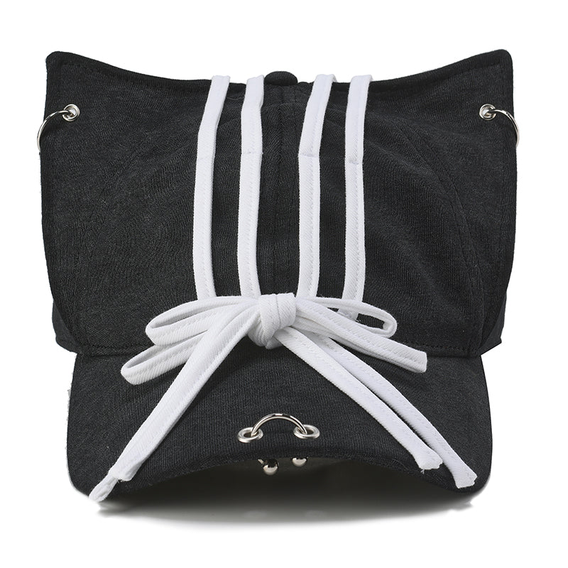GENZERO Strap bow cat ear baseball cap – Genzero