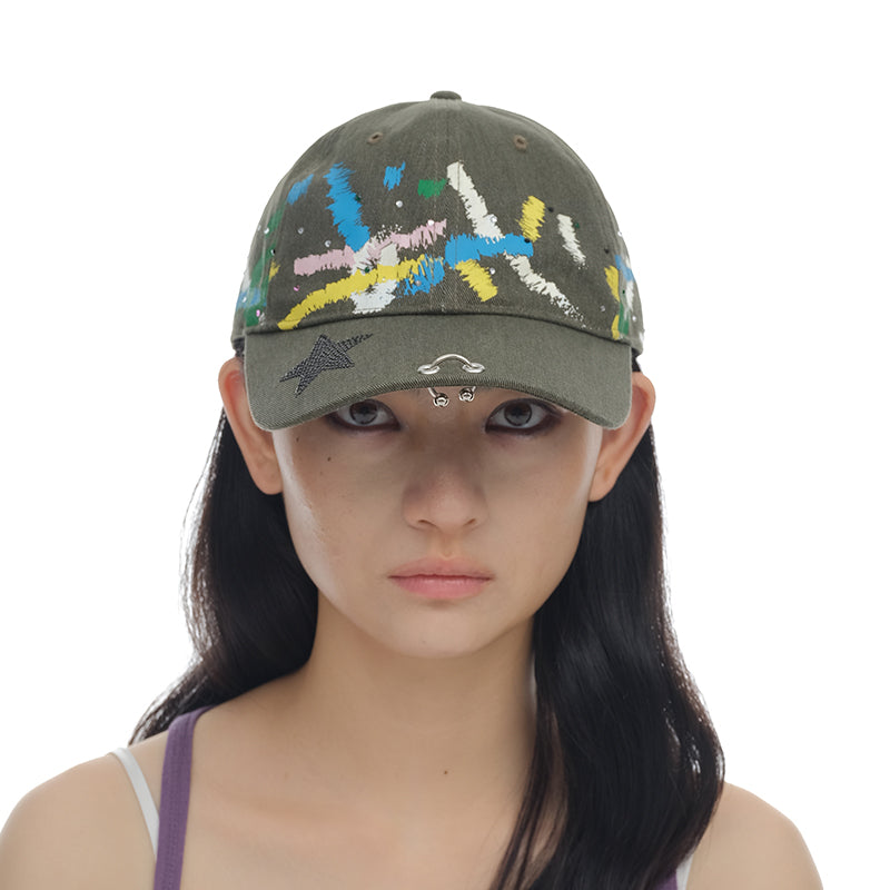 GENZERO Hot drilling graffiti star baseball cap – Genzero
