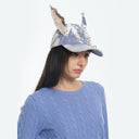 DOBBER CAP - BLU DENIM