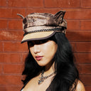 Dobber sailor cap - brn
