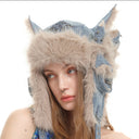 DOBBER AVIATOR HAT - BLU