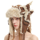 DOBBER AVIATOR HAT - BRN