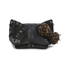 GENZERO Rivet bow black newsboy beret