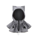 Kitty hooded cap - gry