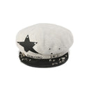 NANA Studs NEWSBOY CAP - WH