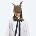 Dobber cap - Diamond Leopard Print BRN