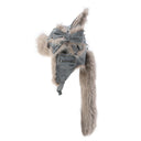 GENZERO Cowboy blue cross-shaped plush Dalmatian dog ears flying cap set