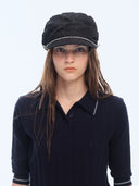 BLOSSOM newsboy cap - BK