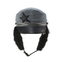 PUFF SAILOR CAP - blu