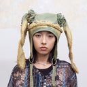 BUNNY AVIATOR HAT - YEL