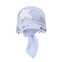 STUD HEAD SCARF - blu