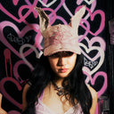 Dobber cap - Pink Denim