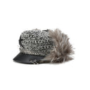 PUFF SAILOR CAP - TWEED