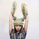 BUNNY AVIATOR HAT - YEL