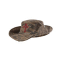 BOY COWBOY HAT - brn camouflage