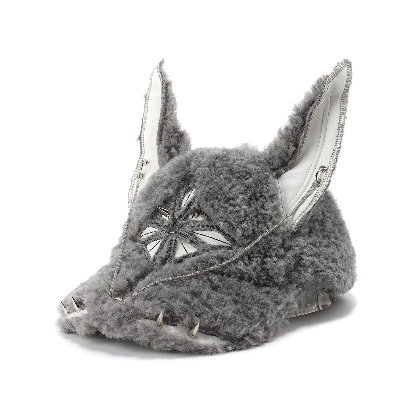GENZERO Grey lamb fur Doberman dog baseball cap – Genzero