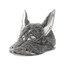 GENZERO Grey lamb fur Doberman dog baseball cap