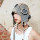 WRIGHT AVIATOR HAT - DENIM