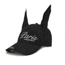 GENZERO Black City Doberman Dog Baseball Cap - Paris