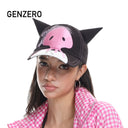 GENZERO Printed hot diamond pointed jellyfish baseball cap