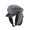 PUFF SAILOR CAP - blu