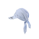 STUD HEAD SCARF - blu