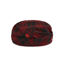 BLOSSOM newsboy cap - red