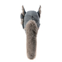 GENZERO Cowboy blue cross-shaped plush Dalmatian dog ears flying cap set