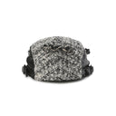 STAR STUD FLAT CAP - bk