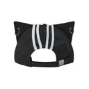 GENZERO Belted bowknot black cat-ear baseball cap
