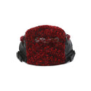 STAR STUD FLAT CAP - RED