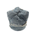 SLACK DENIM BEANIE - BLU