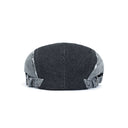 TONG FLAT CAP - BK DENIM