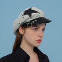 NANA Studs NEWSBOY CAP - WH