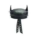 GENZERO Black chain dog-eared navy cap