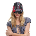 Nylon skateboarding cap-RED