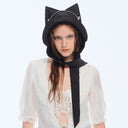 Kitty Hood bonnet - BK
