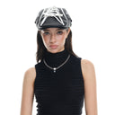 INTRI FLAT CAP - BK