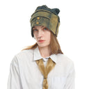SLACK DENIM BEANIE - YEW
