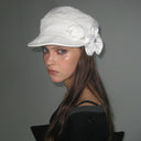 BLOSSOM newsboy cap - WH