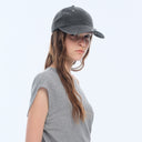 Essential cap - Washed Charcoal