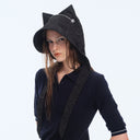 Kitty Hood bonnet - BK