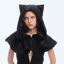 Kitty hooded cap - BK