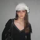 BLOSSOM newsboy cap - WH