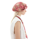 CLO BERET - PNK PLAID