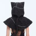 Kitty hooded cap - BK