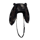 BUNNY AVIATOR HAT - BK