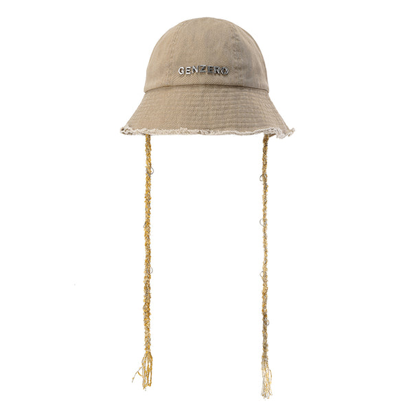 GENZERO Washed braid fisherman's hat