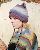 TEBBY BEANIE - Blue gradient
